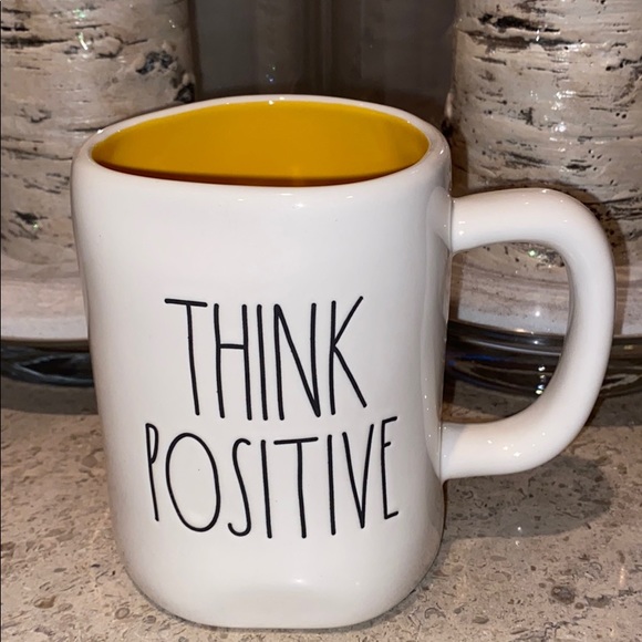 Rae Dunn “Think Positive” Ceramic Mug. - Picture 2 of 6